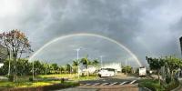 美哭！被陽(yáng)江核電的那道彩虹刷屏了