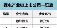 齊了！鋰電產(chǎn)業(yè)鏈上市企業(yè)名錄大全！比亞迪、南都、杉杉、天賜、多氟多......
