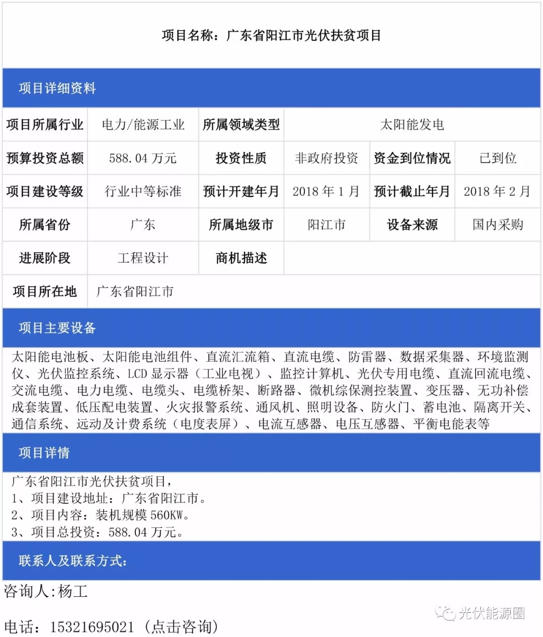 河南、廣東、安徽光伏電站項目