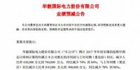 華能?chē)?guó)際2017年預(yù)計(jì)凈利潤(rùn)同比減少 78% 到 86%
