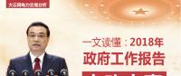 一文讀懂李克強(qiáng)總理2018年政府工作報(bào)告中電改大事！