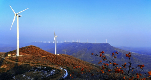 煙臺迎大風(fēng)天氣 風(fēng)電出力、發(fā)電量均創(chuàng)歷史新高