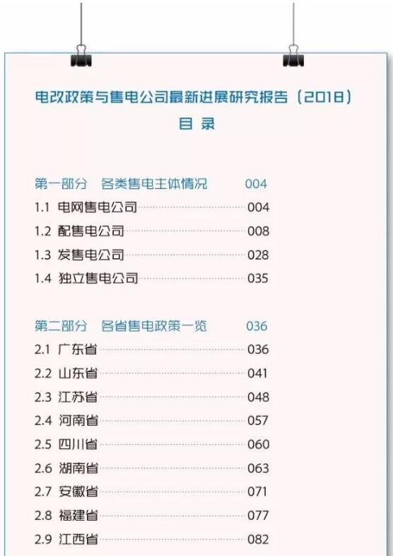 1、《關(guān)于開展2018年山東省電力企業(yè)信用評價(jià)工作的通知》  山東省電力企業(yè)協(xié)會日前發(fā)布了《關(guān)于開展2018年山東省電力企業(yè)信用評價(jià)工