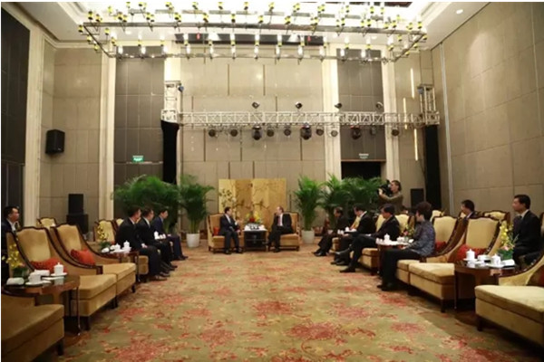 落實80億元吹風(fēng)項目 四川省省長尹力會見三一集團(tuán)總裁唐修國