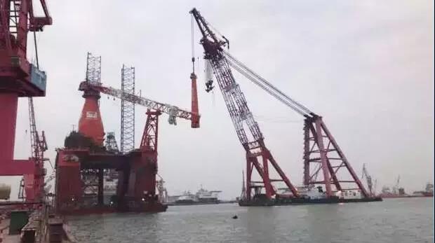 可抗16級(jí)臺(tái)風(fēng)、服務(wù)10MW海上風(fēng)機(jī)！全球首制深潛坐底多功能風(fēng)電工程船交付