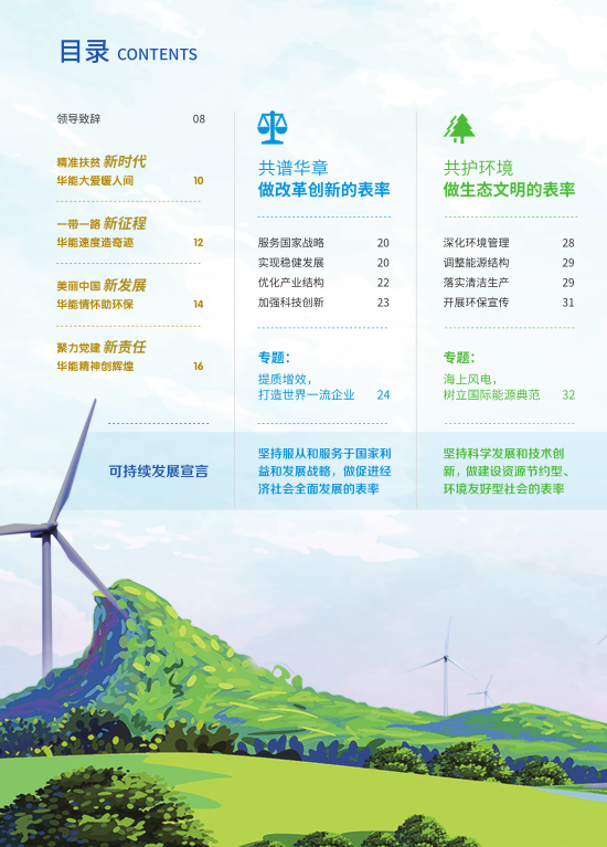 核準風電項目38個 共計314.55萬千瓦！華能集團《2017年可持續(xù)發(fā)展報告》發(fā)布