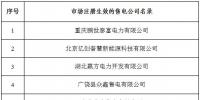 冀北新增北京推送的6家售電公司 另有業(yè)務(wù)范圍、注冊(cè)信息變更的4家售電公司手續(xù)生效
