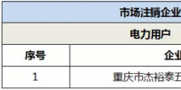 退市！重慶1家電力用戶正式退市